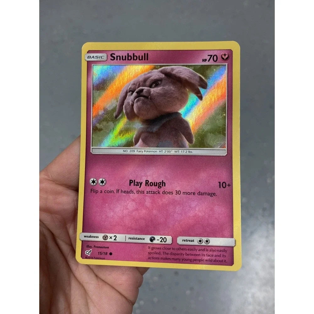 Lot of 6 holo bleed error pokemon cards raichu snubbull etc MP-DMG